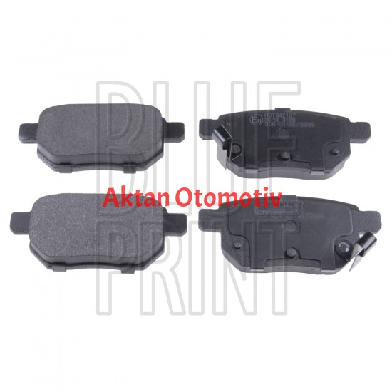 FREN BALATA COROLLA 07-12 BENZİNLİ / COROLLA 13-19 BENZİNLİ-DİZEL  / AURIS 07-19 BENZİNLİ DİZEL ARKA