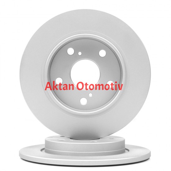 FREN DİSKİ COROLLA 07-11 / AURIS 07-11 / 1.4 D4D DİZEL ARKA DÜZ 270-5 KAPLAMALI