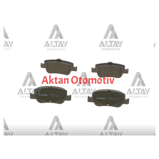 FREN BALATA COROLLA 07-12 BENZİNLİ / COROLLA 13-19 BENZİNLİ-DİZEL  / AURIS 07-19 BENZİNLİ DİZEL DİSK ARKA