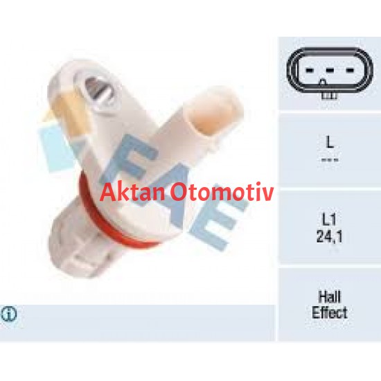 SENSÖR EKSANTRİK DEVİR CORSA D / CORSA E / ASTRA J / INSIGNIA A / MOKKA / MOKKA X / ZAFİRA C / MERİVA B / AVEO T300 A12XEL A12XER A14NET A14XER B14NET B14XER