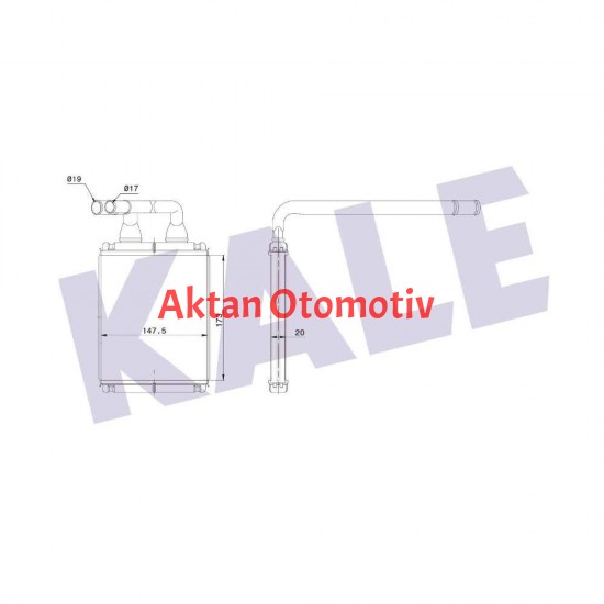 RADYATÖR KALORİFER PICANTO 04-10 BRAZING