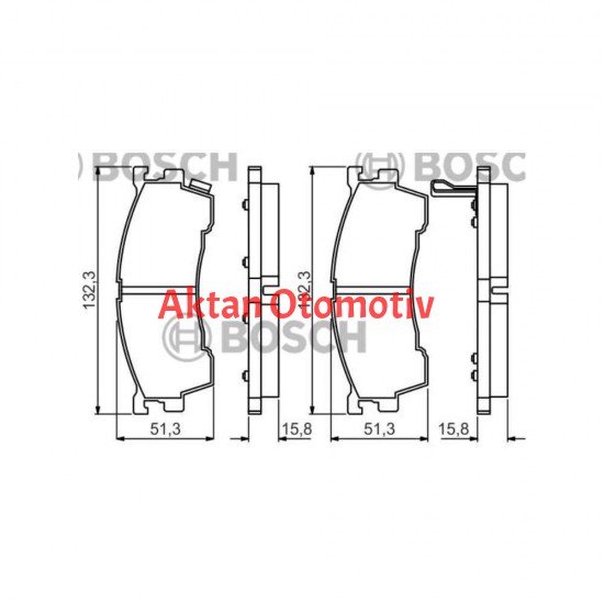 FREN BALATA 626  92-97 / RIO 04-05 ÖN
