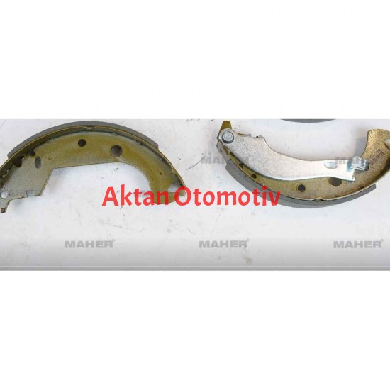 FREN BALATA DOBLO I 01-10 LEVYELİ PABUÇ ARKA (AP LOCKHEED FREN SİSTEMİ İÇİN)