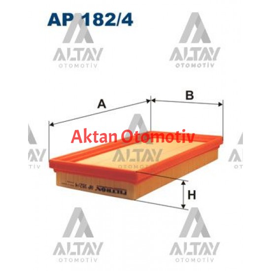 HAVA FİLTRESİ RIO 00-06 BENZİNLİ