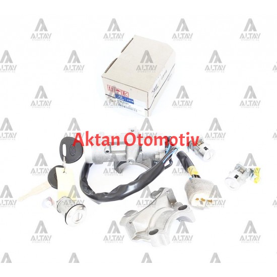 KONTAK VE KİLİT SETİ ACCENT  95-00 SEGMANLI TİP