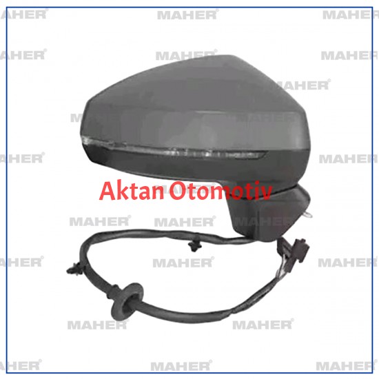AYNA DIŞ DİKİZ A3 HB 13-20 ELEKTRİKLİ,ISITMALI, SİNYALLİ ASTARLI, KATLANIR, HAFIZALI SAĞ