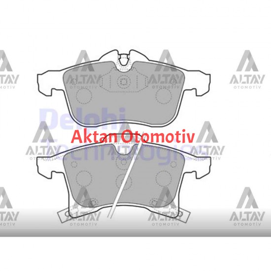 FREN BALATA ASTRA H 04-10 / COMBO C 01-06 / CORSA E 14= / MERIVA B 10= / ZAFIRA B 05-11 ÖN