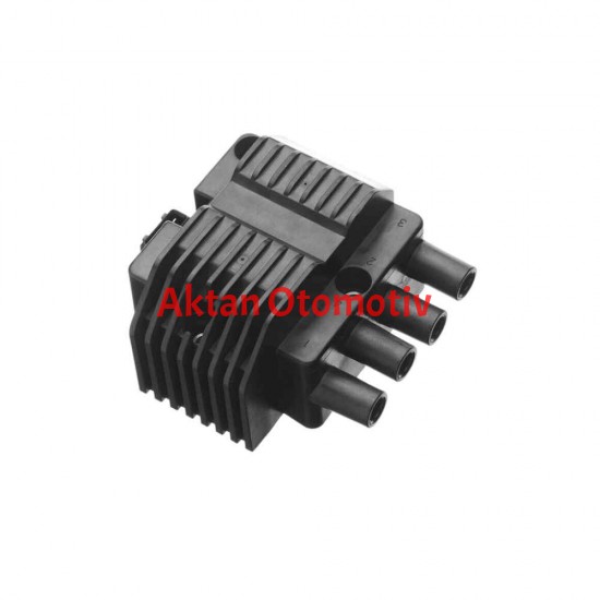 ATEŞLEME BOBİNİ ASTRA F 91-98 1.4-1.6 / CORSA B 93-00 1.2-1.4-1.4 16V-1.6 16V / VECTRA A 88-95 1.6 / VECTRA B 95-03 1.6 / TEMPRA-TIPO 90-00 1.6 / LAGUNA I 93-01 2.0 / X14XE-C14NZ-14NV-C14SE-14SE