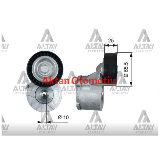 RULMAN V KAYIŞ GERGİ KÜTÜKLÜ ( FIAT:DOBLO 1.3 D MULTIJET 10-/FIORINO 1.3 MULTIJET 09-)