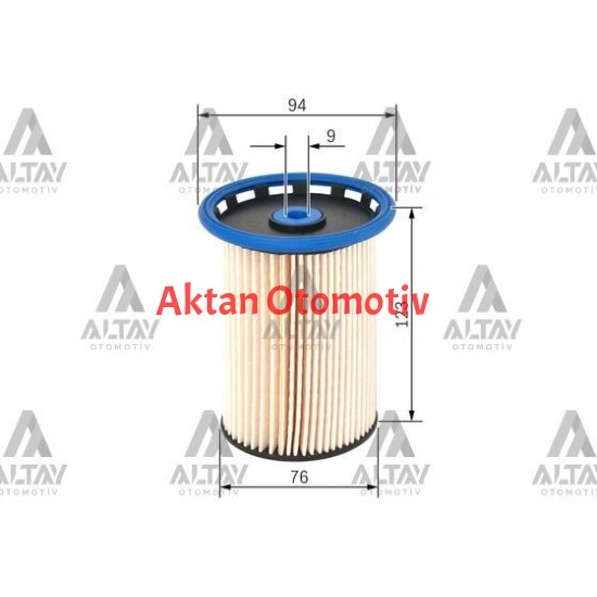 YAKIT FİLTRESİ (MAZOT) TOUAREG / Q7 / CAYENNE 10= 3.0 TDİ-4.2 TDİ CASA-CATA-CJMA-CKDA-CVWA-CRACA