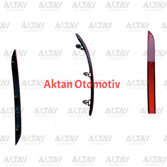 REFLEKTOR TAMPON GOLF8 20= ARKA SOL(ORJINAL URUN NATURAL KUTU)