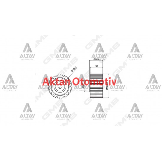 GERGİ RULMANI MITSUBISHI / OPEL / RENAULT