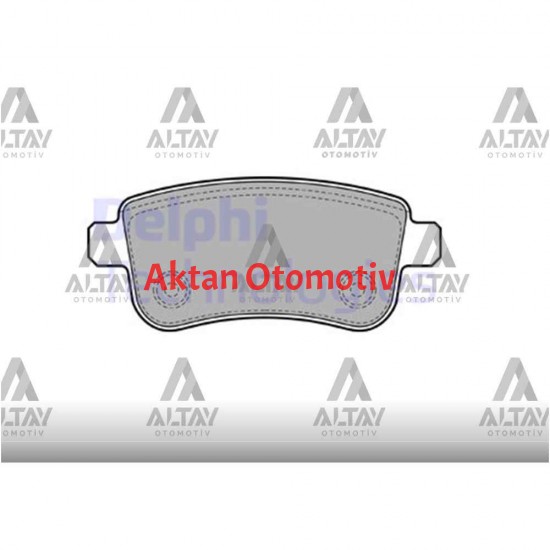 FREN BALATA MEGANE III 08= / GRAND SCENIC III 08= ARKA