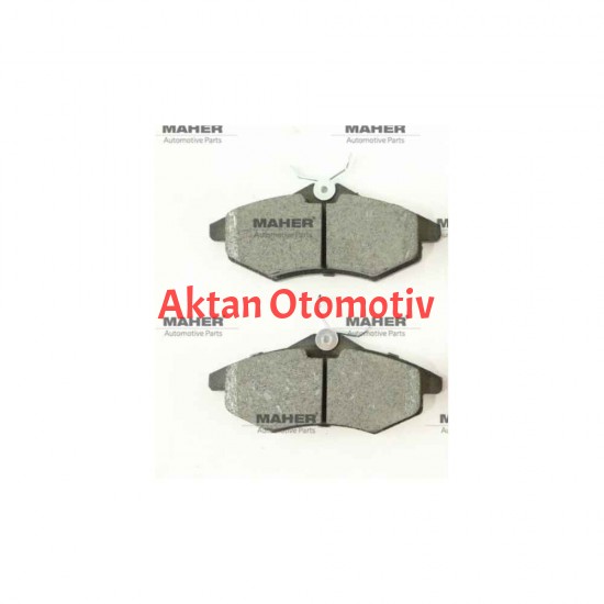 FREN BALATA C3 02-09 / C2 03-09 (UZUNLUK 122.5mm) ÖN