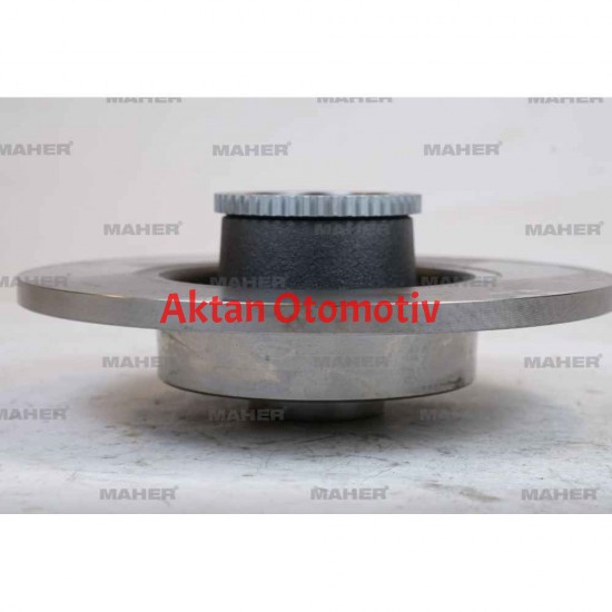 FREN DİSKİ TRAFIC III 14= / ARKA DÜZ ABSLİ PORYALI RULMANLI 280-5