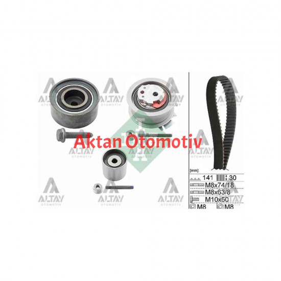 TRİGER SETİ PASSAT / GOLF5 / JETTA / A3 / A4 / A6 04-07 BKP-BKD-BMN-BMR-BUZ-BRE 2.0 TDİ (03G109244) (DAR DELİK 10 MM)