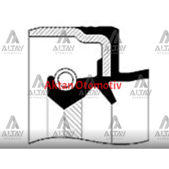 KEÇE DİFRANSİYEL PALIO / SIENA / MAREA / DOBLO / SOL ÇIKIŞ (36x56x10x13,5)