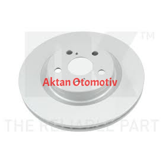 FREN DISKI YARIS 20= 1.5 HYBIRD ÖN 282-5 KAPLAMALI  (SET)