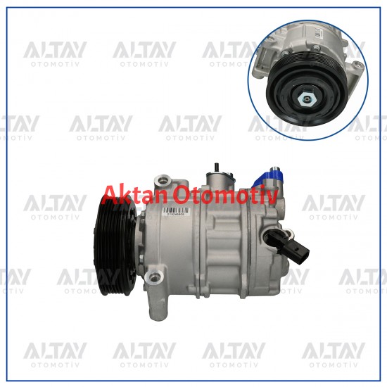 KLİMA KOMPRESÖRÜ GOLF7 / ARTEON / CADDY / A3 / LEON / OCTAVİA 13=