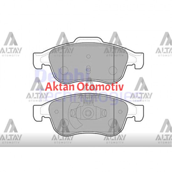 FREN BALATA MEGANE III 09= / FLUENCE 10-13 / CAPTUR 13= / LODGY 12-13 1.5DCI / JUKE 19= F16 / CLIO 5 / ÖN