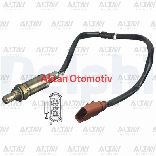 SENSOR OKSIJEN GOLF5 / GOLF6 / POLO / IBIZA / FABIA 04= BUD-CGGB-CDDA-CLPA 1.4 16V ON