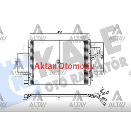 RADYATÖR KLİMA I-10 13=