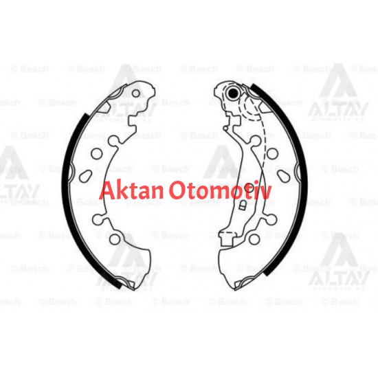 REN BALATA YARIS 06= / 11= / 14= PABUÇ ARKA