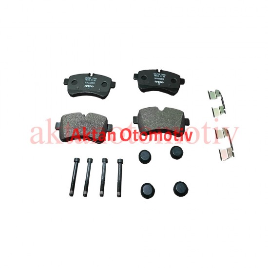 FREN BALATA DAILY IV 06-11 ARKA FİŞLİ 141,2mm