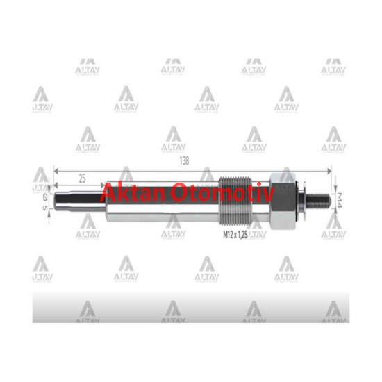 KIZDIRMA BUJİSİ (ISITMA) NKR-55 / D-MAX 04= / J.9 11V