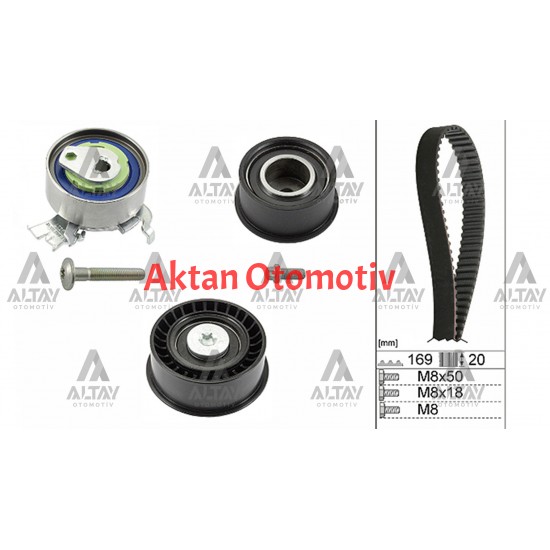 TRİGER SETİ OPEL ASTRA F / VECTRA B / CORSA B / TIGRA X16XEL-X16XE (169 DİŞ)