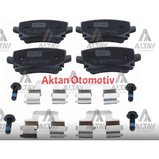 FREN BALATA CADDY III 04-15 / GOLF5 03-09 / JETTA III 05-10 / PASSAT 08-12 / PASSAT 05-08 ARKA