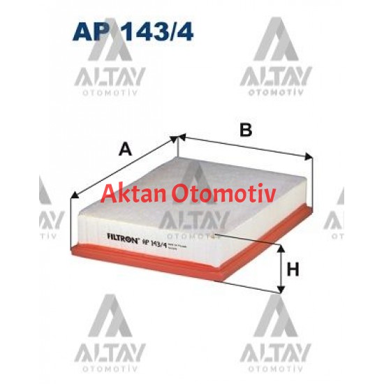 HAVA FİLTRESİ COROLLA 13= VERSO / AURIS 15- / AVENSIS 15- / RAV4 15- D4D DİZEL