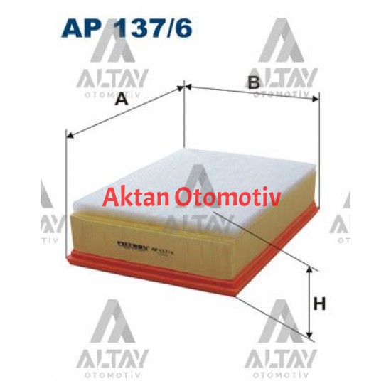 HAVA FİLTRESİ MASTER III 10= 2.3DCI SÜNGERLİ