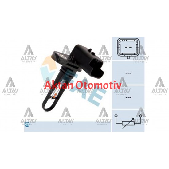 SENSÖR EMME HAVA SICAKLIK FOCUS / C-MAX / COURIER / CONNECT / FIESTA / KUGA / MONDEO / 206 / 207 / 308 / PARTNER / BIPPER 02= 1.4-1.6-2.0 HDI-TDCI