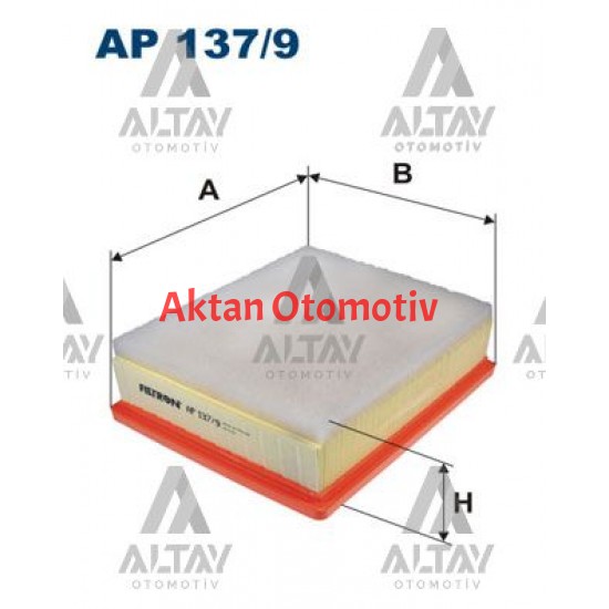 HAVA FİLTRESİ TRAFIC III / VIVARO 14= 1.6DCI R9M