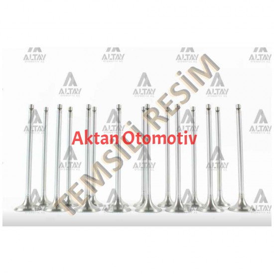 SUPAP TAKIM L-300 E.M. L-200 STD (IN-4 ÖLÇÜ:40x8x136.5 / EX-4 ÖLÇÜ:34x8x136.5)