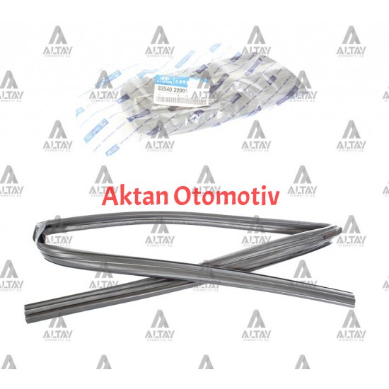 CAM FİTİLİ ACCENT ARKA KAPI  95-00 SAĞ