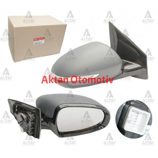 AYNA DIŞ DİKİZ SPORTAGE 16-19 ELEKTRİKLİ ISITMALI SİNYALLİ OTOMATİK KATLANIR SAĞ