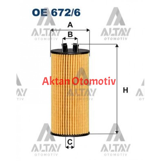 YAĞ FİLTRESİ 1F52 / 2F45 / F46 / X1F48 / X1 F49 / X2 F39 / MİNİ F54 / F55 / F56 / F57 / F60 11-18 2.0-2.0 D-2.2 D