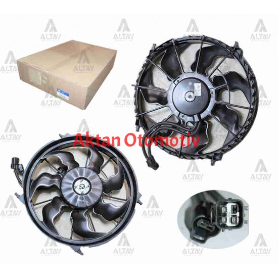 FAN RADYATÖR I-20 09-12 KLİMALI BENZİNLİ