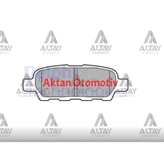 FREN BALATA QASHQAI 07=11 / XTRAIL 00= ARKA