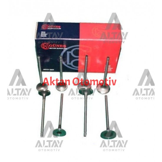 SUPAP TAKIM SEPHIA 16V (IN-8 ÖLÇÜ:31x6x105.3 / EX-8 ÖLÇÜ:26.2x6x105.3)