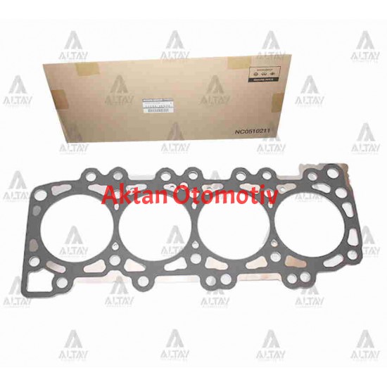 SİLİNDİR KAPAK CONTASI PICKUP 03-12 SKYSTAR / NAVARA 06-10 /  YD25DDTI ÇELİK 1.00mm 4 ÇENTİK