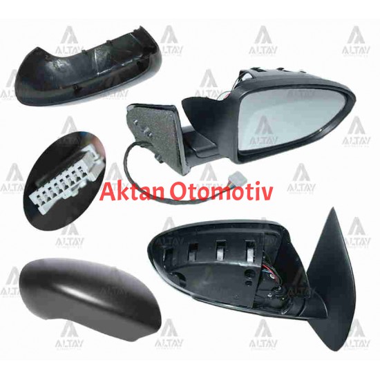 AYNA DIŞ DİKİZ QASHQAI 07-13 ELEKTRİKLİ ISITMALI OTOMATİK KATLANIR 7 FİŞLİ SAĞ