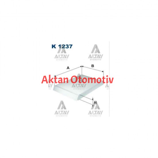 POLEN FİLTRESİ LAND ROVER DISCOVERY SPORT / FREELANDER 2 EVOQUE / S60 / S80 / V60 06-17 KARBONSUZ