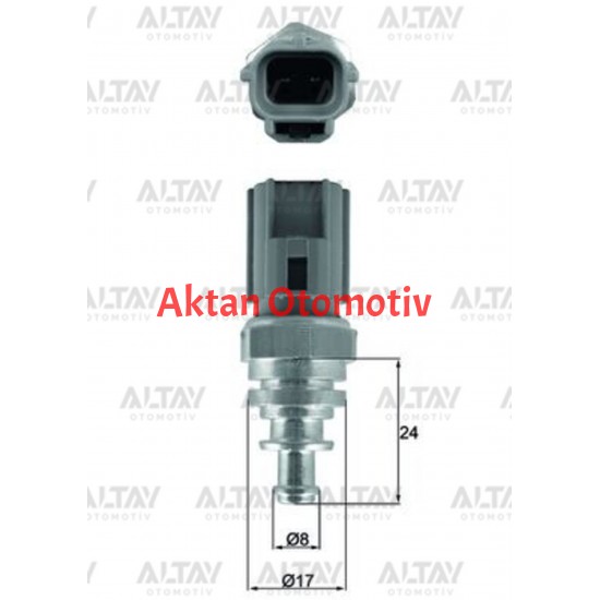 SICAKLIK SENSORU MOTOR  BOXER3 / V348 / V362 / FOCUS / FIESTA /  MONDEO  BNZ 06= TERMOSTAT KAPAGINA GELEN