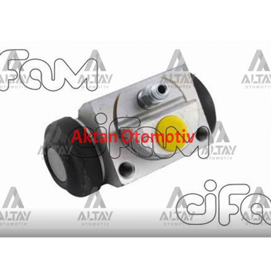 FREN SİLİNDİRİ LINEA 07= / FIORINO 07= / BIPPER 07= / NEMO 07= ALUMİNYUM 20,64mm ARKA SOL-SAĞ