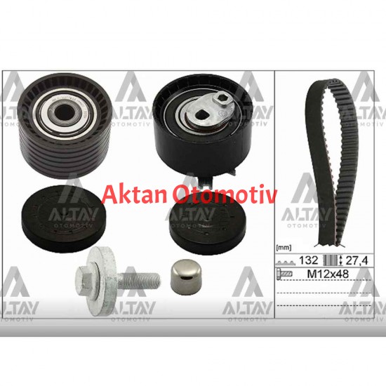 TRİGER SETİ CLIO II-III / FLUENCE / MEGANE II-III / SYMBOL 1.4-1.6 16V K4J-K4M 132 DİŞ TAPALI
