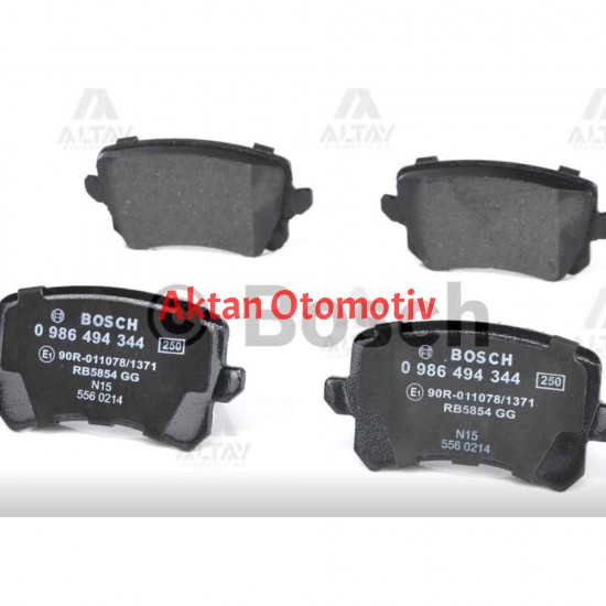 FREN BALATA TIGUAN 07-16 / Q3 11= / PASSAT 07-10 ARKA