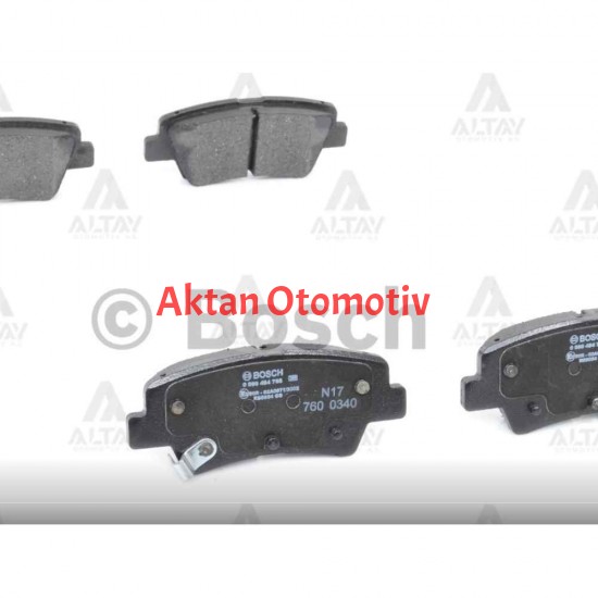 FREN BALATA ACCENT 11-18 BLUE / ELANTRA 11-20 / I-30 12-16 / I-20 14-21 / RIO 12= / CEED / SOUL / I-40 DİSK ARKA